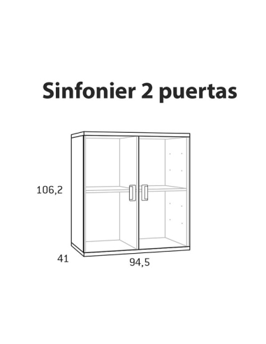 Sinfonier dos puertas