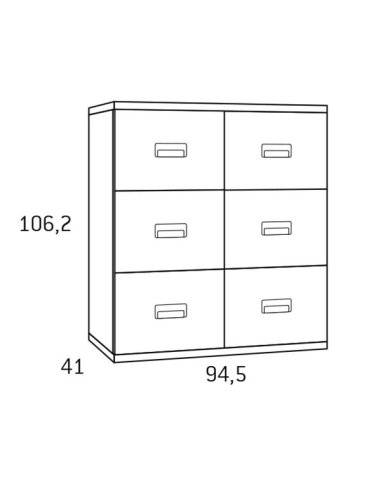 Sinfonier 6 contenedores
