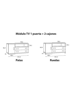 Módulo auxiliar TV pequeño 2