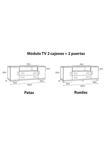 Módulo auxiliar TV grande Módulo auxiliar TV grande