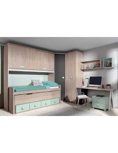 Módulo auxiliar Cube dos cajones