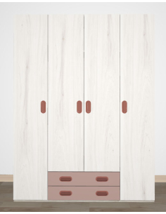 Armario juvenil 4 puertas 2... 2