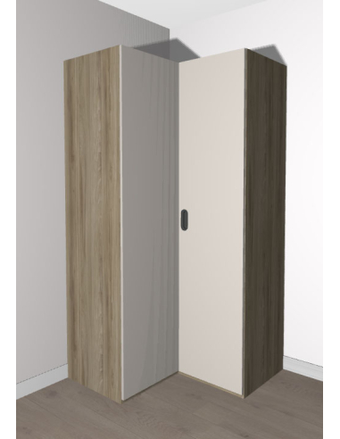 Armario juvenil rincón escuadra sin...