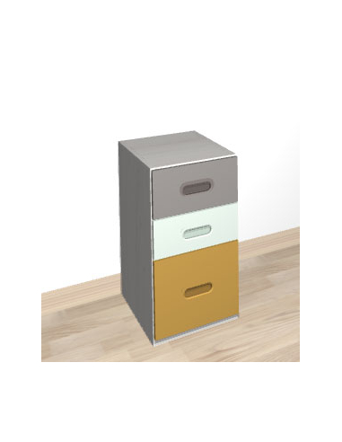 Bajo mesa estudio dos cajones y...