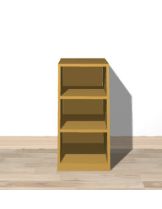 Bajo mesa estudio estantes