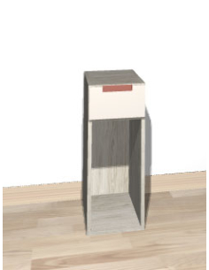 Bajo mesa estudio para CPU