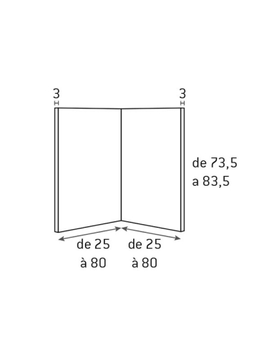 Costado de mesa estudio especial