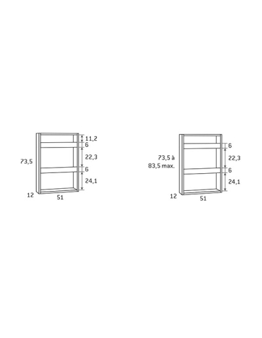 Pie mesa estudio cuadrado