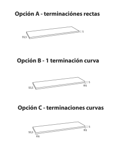 Encimera escritorio recta 50 2