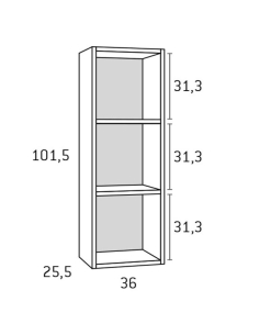Estantería colgante dos... 2