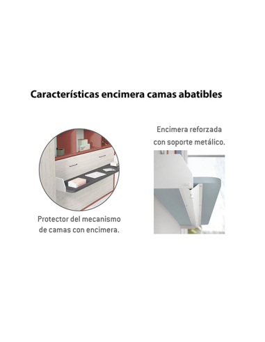 Cama abatible vertical 90/105 con...