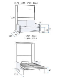 Cama abatible vertical... 2