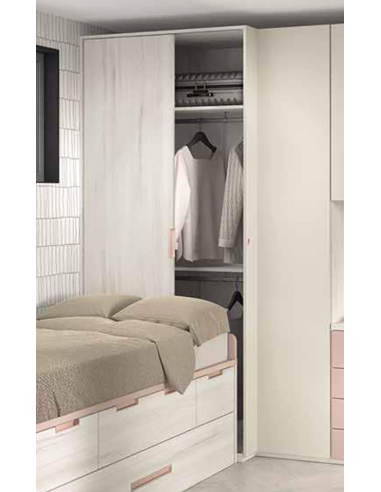 Armario juvenil rincón reducido...