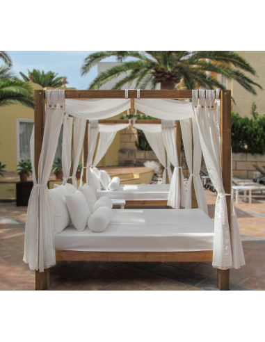 Cama Balinesa Madera Reclinable Cama Balinesa Madera Reclinable