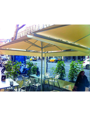 Canal unión lluvia parasol 3 m ó 4 m Canal unión lluvia parasol 3 m ó 4 m