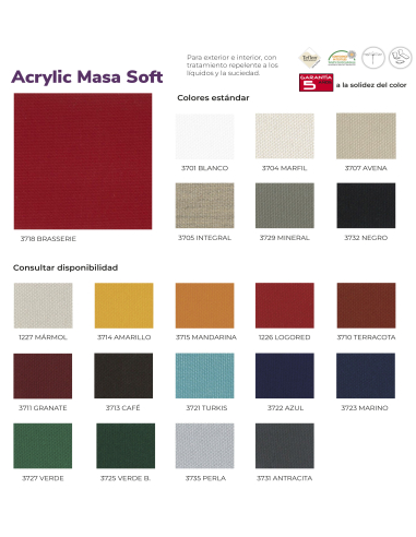 Cojín cuadrante 50x50 cm