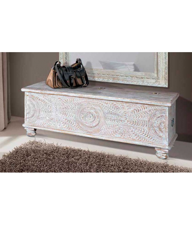 Baúl en madera de mango