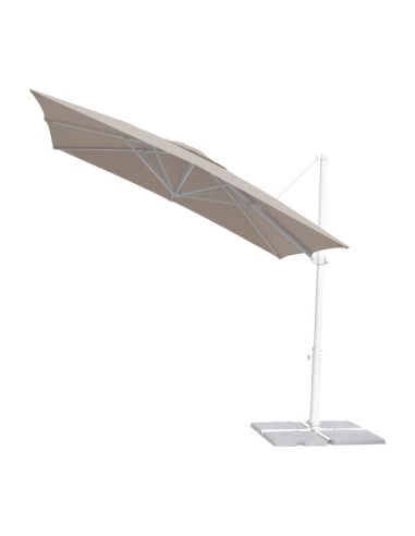 Parasol Aluminio 3x3m mástil lateral...