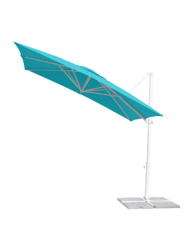 Parasol Aluminio 3x3m mástil lateral...