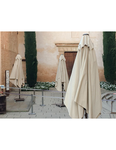 Parasol Aluminio Heavy Duty 3 x 3 m