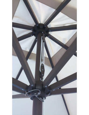 Parasol Aluminio Heavy Duty 3 x 3 m