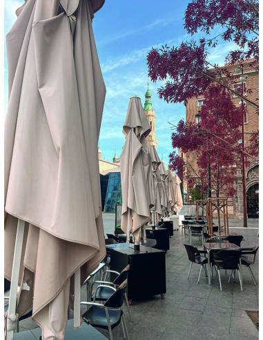Parasol Aluminio Heavy Duty 3,5 x 3,5 m Parasol Aluminio Heavy Duty 3,5 x 3,5 m