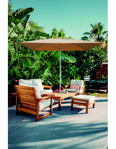 Parasol ZOCO Aluminio 2 x 3 m