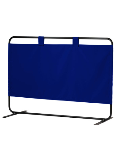 Separador terraza bar tejido oscuro