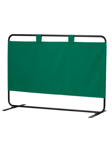 Separador terraza bar tejido oscuro