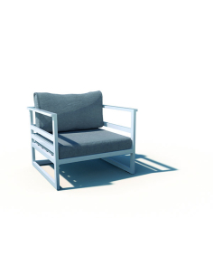 Sillón aluminio 1 plaza