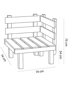 Sillón rinconera plaza... 2