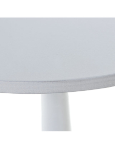 Mesa auxiliar madera blanca 2