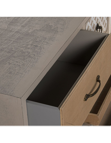 Aparador madera con 7 cajones y 3...