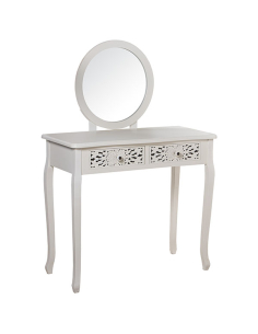 Mesa tocador madera con...