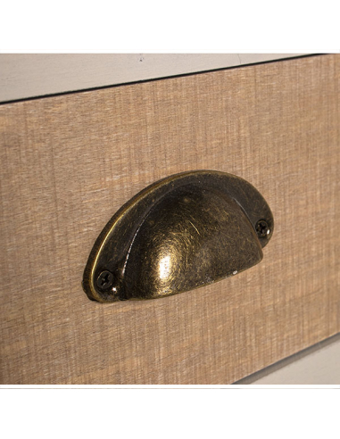 Mueble entrada madera con 3 cajones