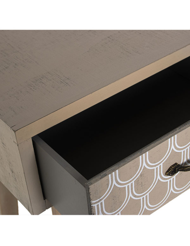 Mueble entrada madera con 3 cajones