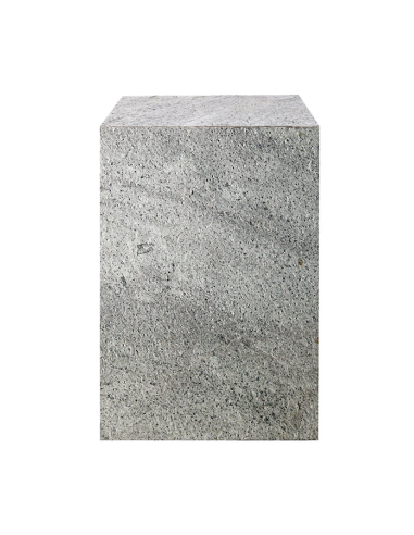 Mesa auxiliar block acacia y piedra