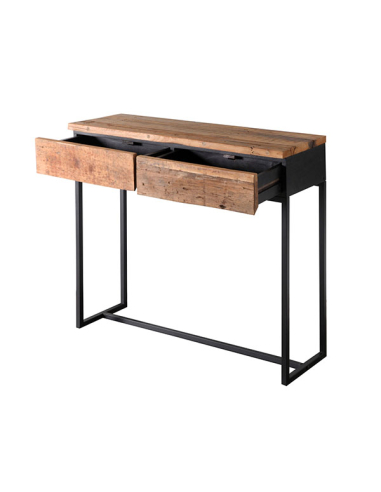 Consola recibidor 2 cajones Lacerta...