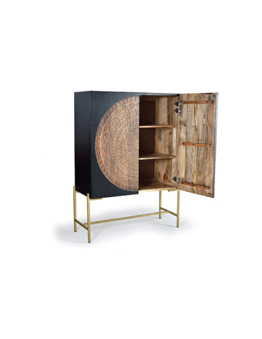 Vitrina aparador Calcuta madera de mango