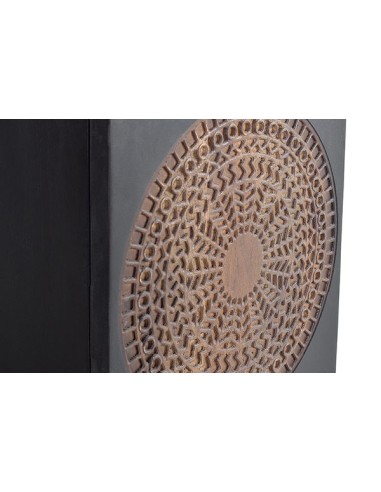 Mesita de noche Calcuta madera de mango