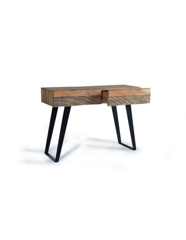 Consola recibidor Manila madera de...