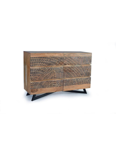 Cómoda Manila madera de acacia