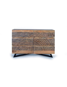 Cómoda Manila madera de acacia 2
