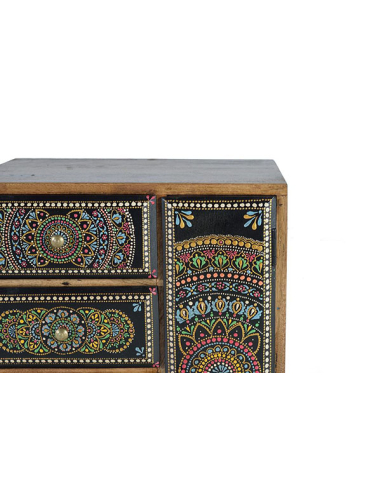 Telefonera madera de mango pintados a...