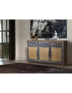 Aparador Delhi madera traviesa