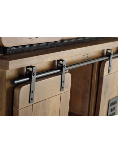 Vitrina alacena Acra madera de mango