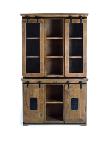 Vitrina alacena Acra madera de mango