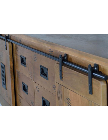 Aparador Acra estilo industrial