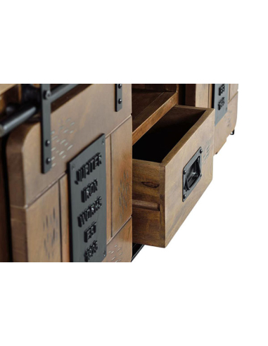 Mueble TV Acra madera de mango