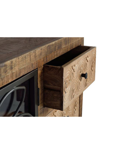 Mueble TV Nagoya madera de mango